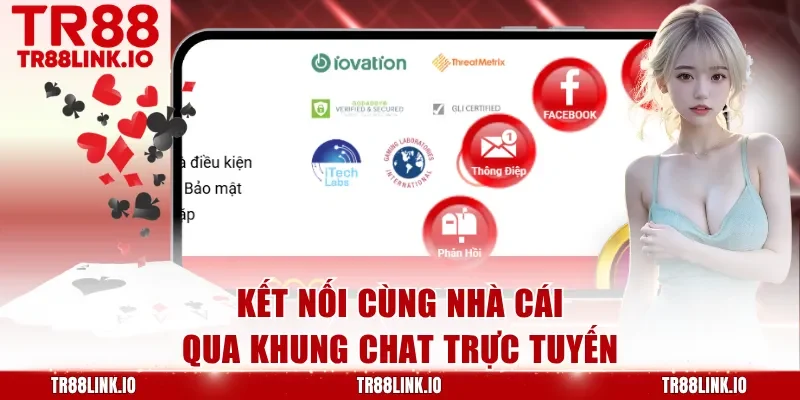 Kết nối cùng nhà cái qua khung chat trực tuyến